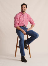 Holstein Long Sleeve Shirt - Red